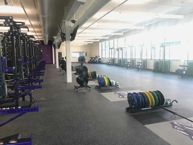 The new weight room at the Panther Fitness Center, which opened at a ceremony at Elder High School Saturday, June 29, 2019.