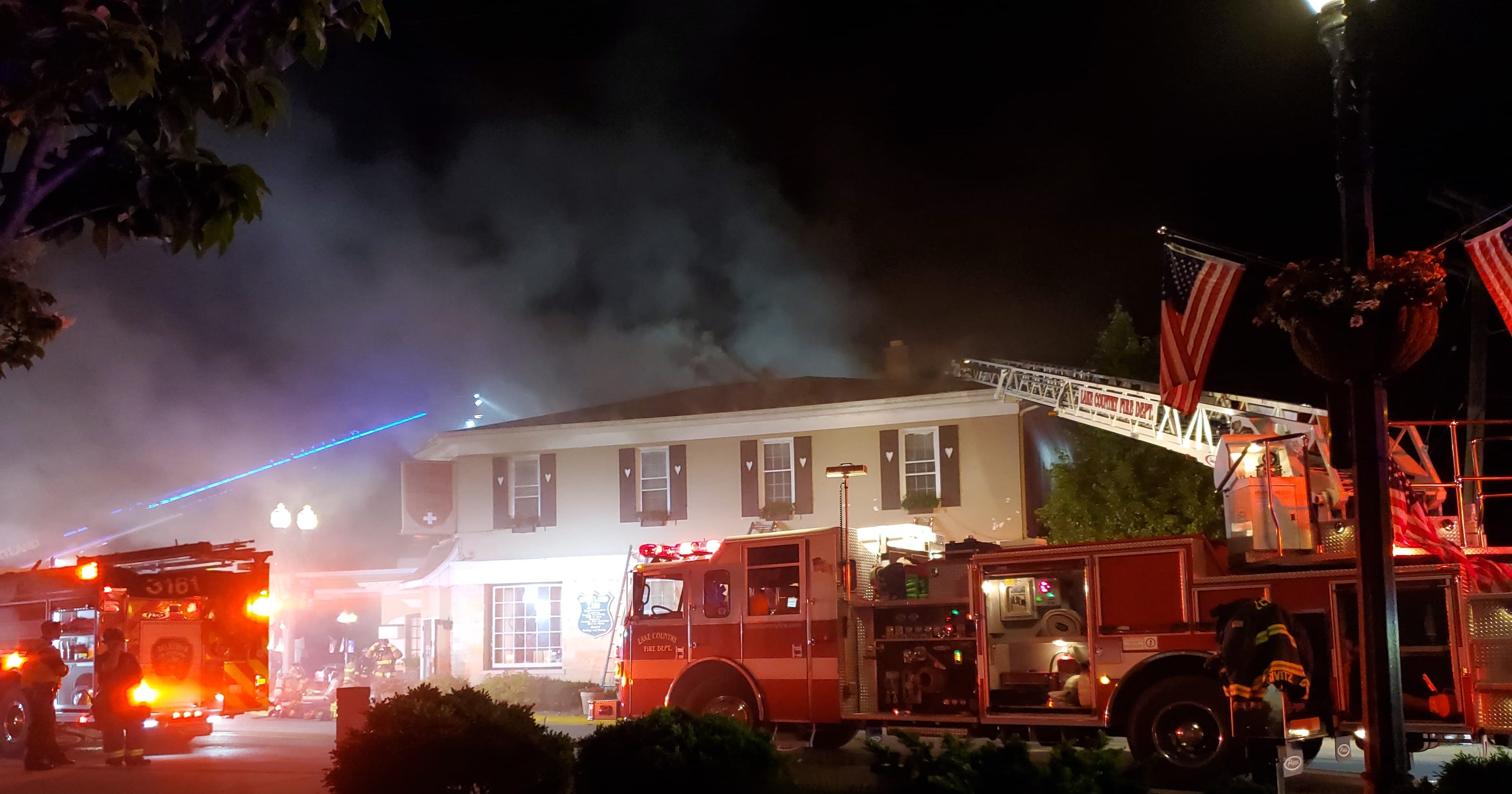 Twoalarm fire breaks out at historic Hartland building