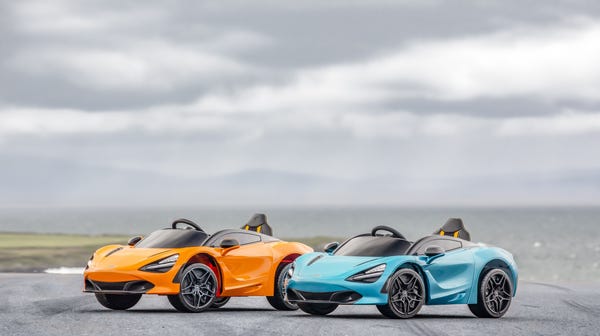 McLaren's new 720S Ride-On for kids comes with an...