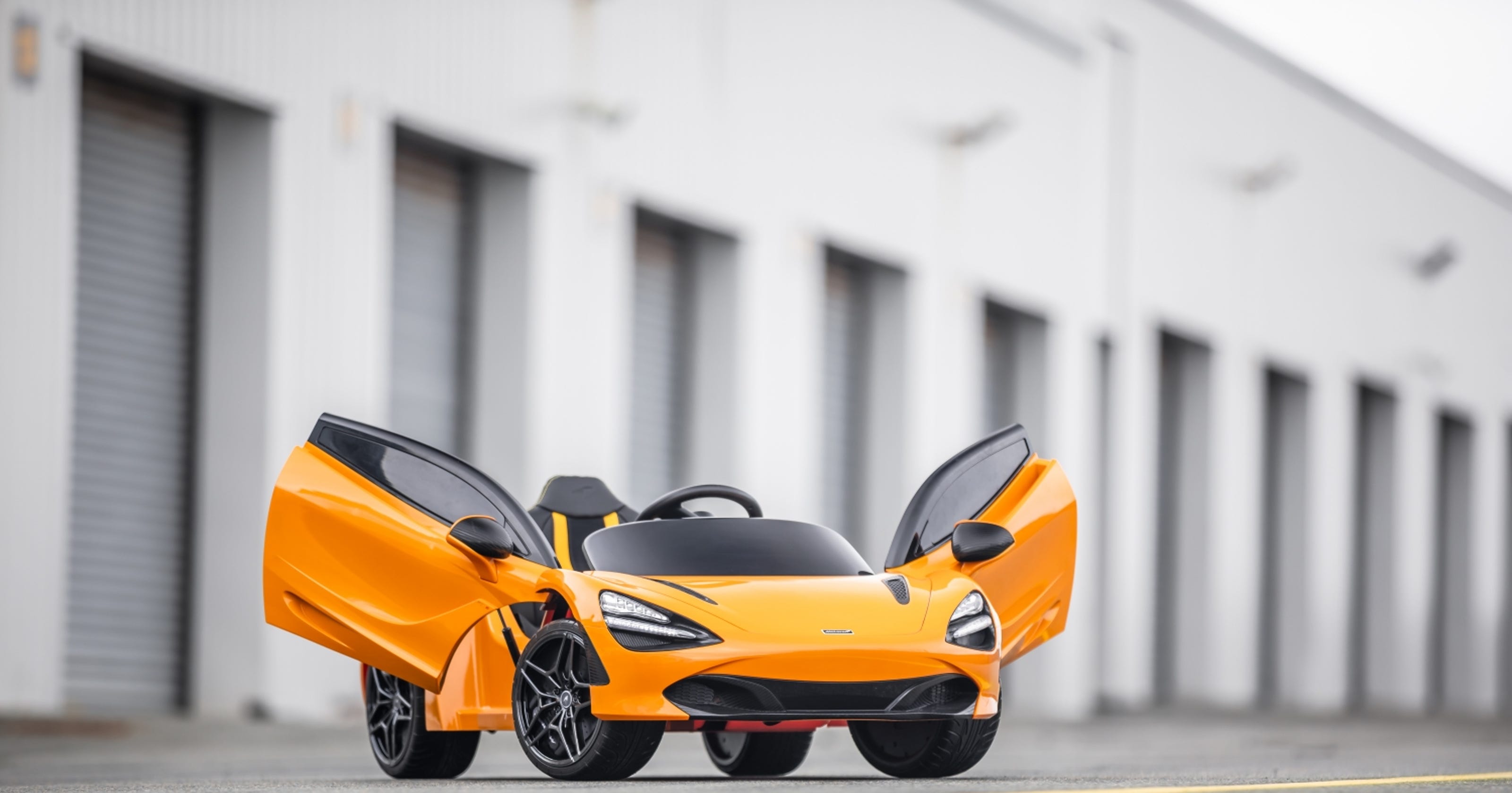 Mclaren 720s Ride On A Kid Friendly Ride With Bells And