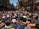 Activists lie on Sixth Avenue during the Queer Liberation March in New York City. The march marks the 50th anniversary of the Stonewall riots in the Greenwich Village neighborhood of Manhattan on June 28, 1969, widely considered a watershed moment in the modern gay-rights movement. The Queer Liberation March, organized by the Reclaim Pride Coalition, began as a protest of the much larger NYC Pride March, which some have accused of being too corporate-sponsored and too strict on participation requirements. 
