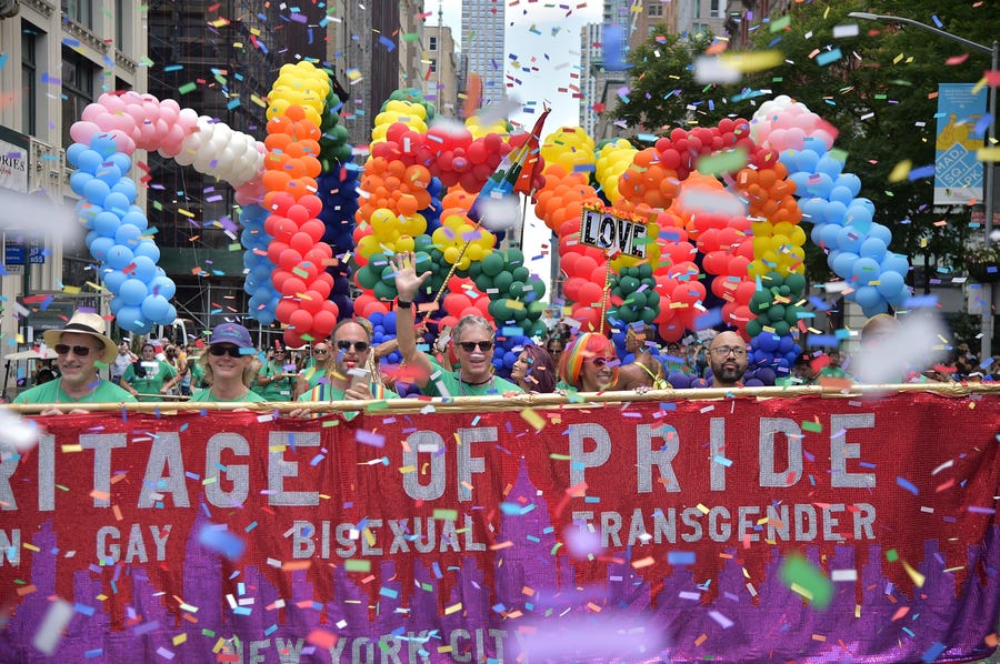 WorldPride NYC 2019 on June 30, 2019 in New York City.