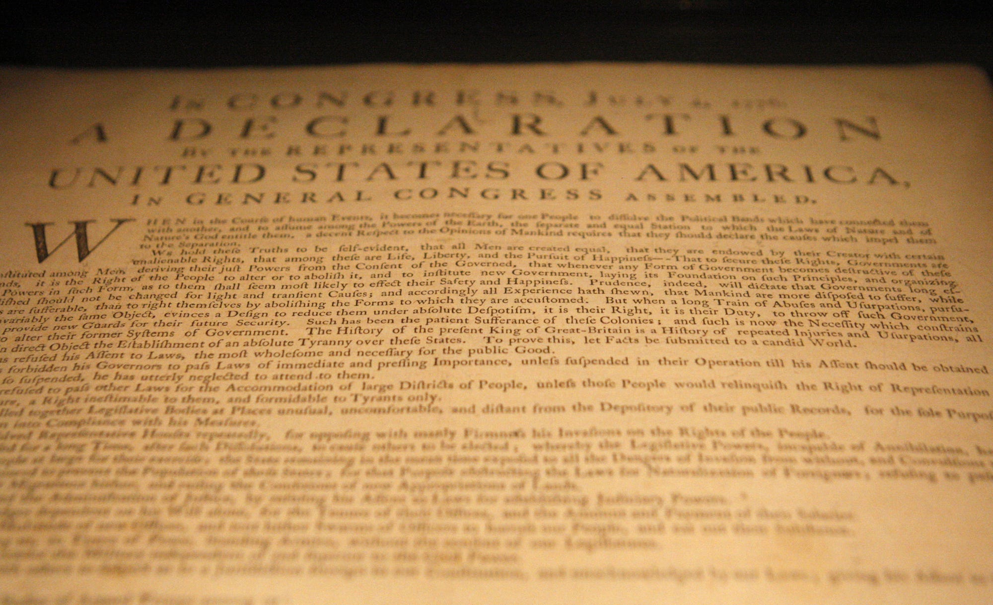 Today in History, July 4, 1776: Declaration of Independence adopted