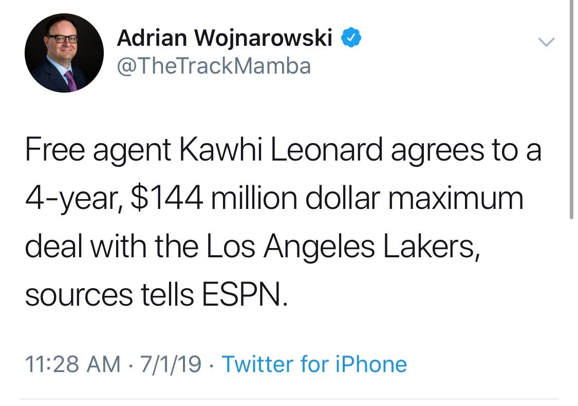 kawhi leonard fake