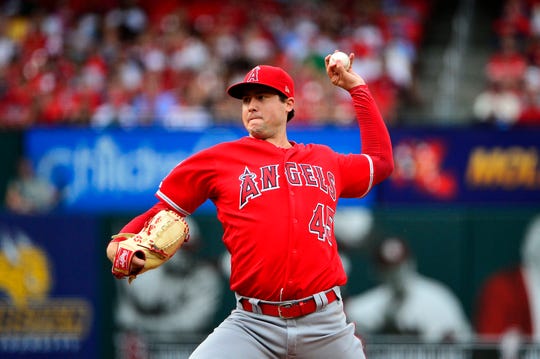 Angels pitcher Tyler Skaggs was in his seventh MLB season. He had a career record of 28-38 and an ERA of 4.41.