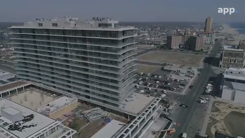 Asbury Ocean Club Rises Along The Citys Coastline
