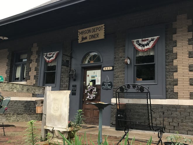 The Mason Depot Diner was damaged in a Monday fire.
