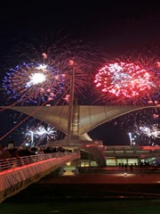 Major fireworks shows in the city of Milwaukee have been canceled this summer, but there seems to be no shortage of amateur fireworks displays, even though they're illegal.