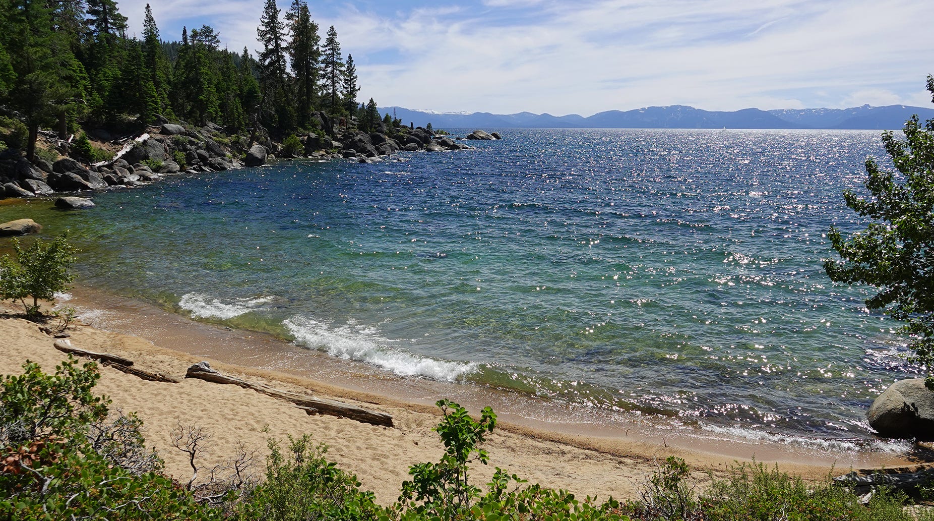 Tahoe nude beach controversy.