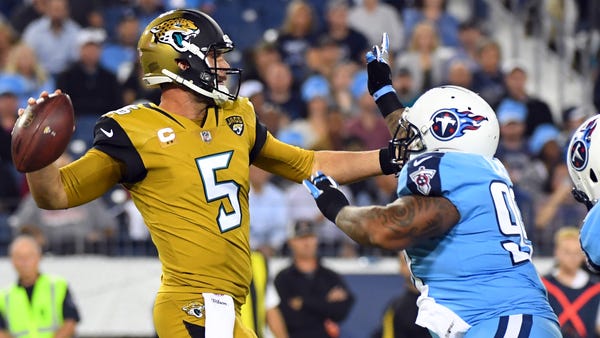 3. Jacksonville Jaguars' Color Rush --  In the two