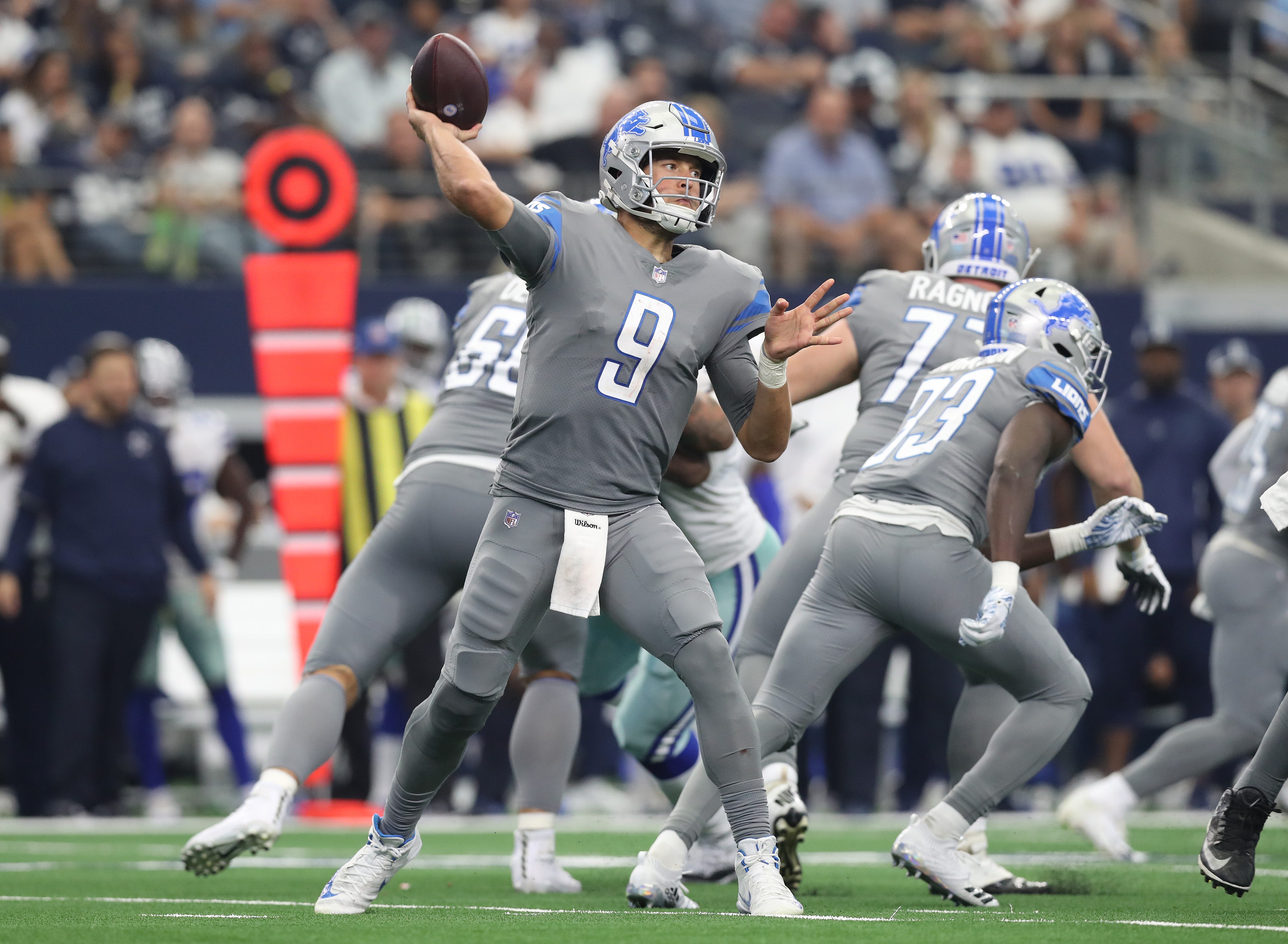 detroit lions gray uniforms