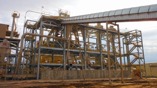 An Enviva pellet plant in Ahoskie, NC. Enviva owns seven plants around the Southeast and plans to build its newest in Lucedale. The new facility is expected to be the largest wood pellet plant in the world.