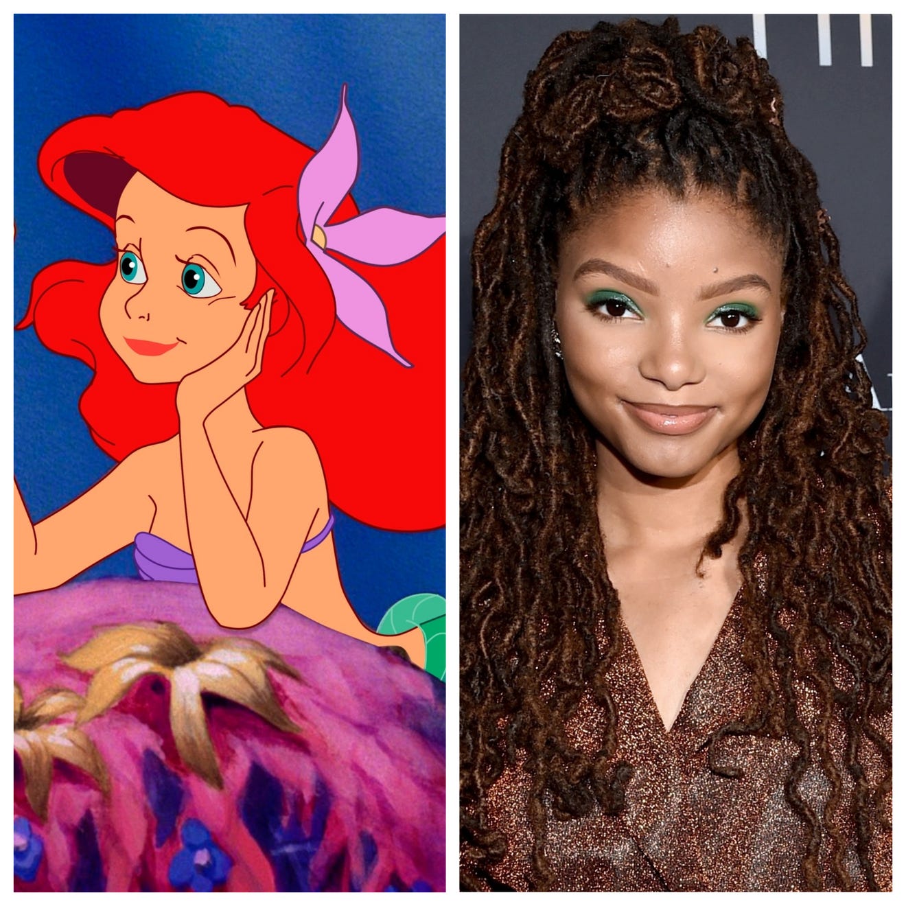 Halle Bailey Shares First The Little Mermaid Reboot Picture As Ariel