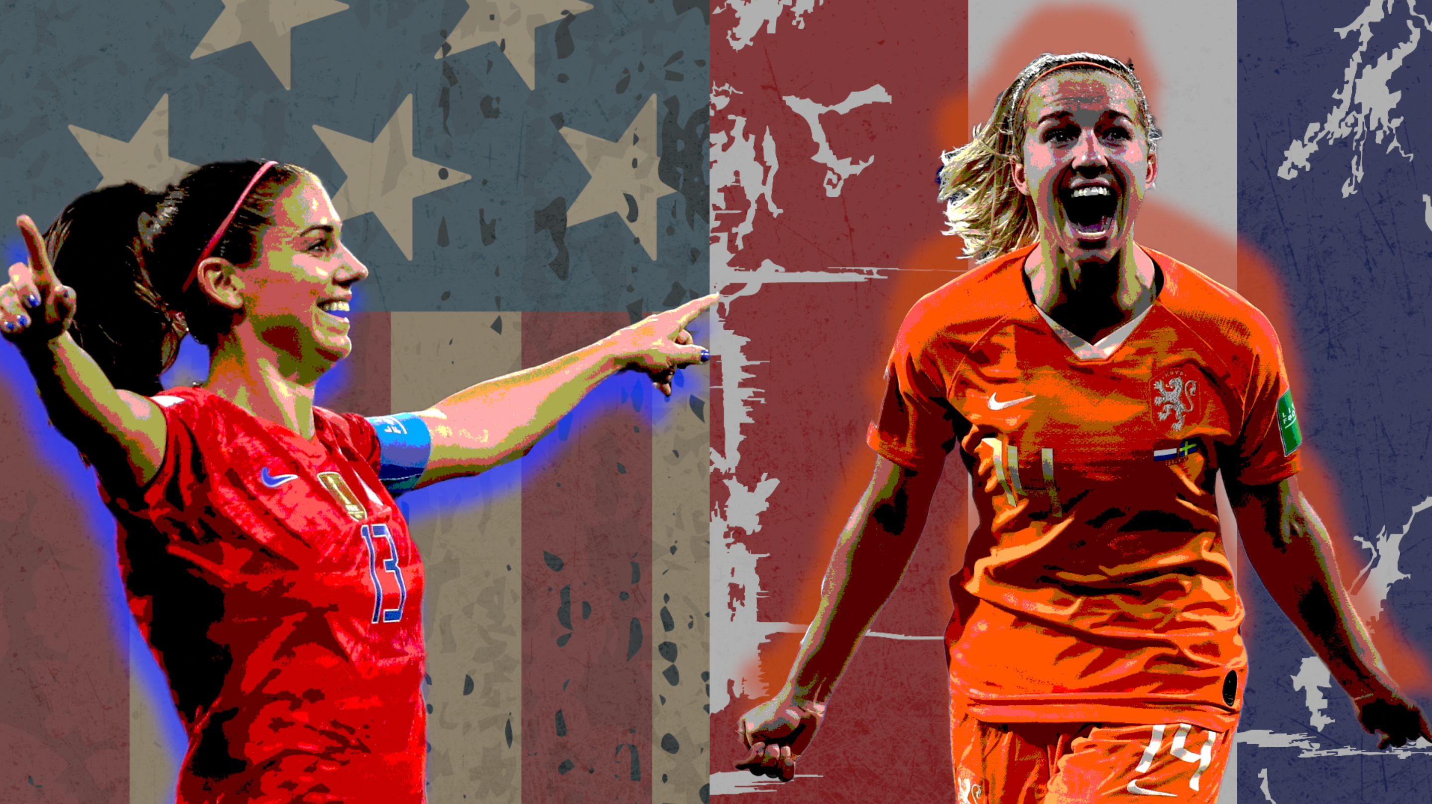 Image result for USWNT prepares to face off against the Netherlands in World Cup final