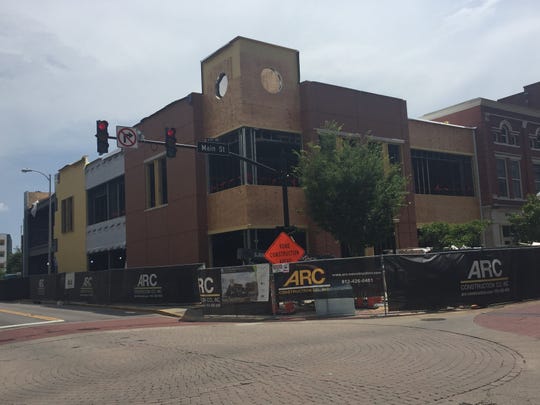 Construction on Signature School's addition on Main Street is expected to wrap up this winter.