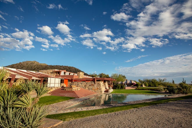 Taliesin West was architect Frank Lloyd Wright's winter home and school in the desert from 1937 until his death in 1959.