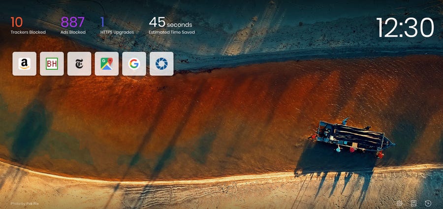 Brave browser blocks ads