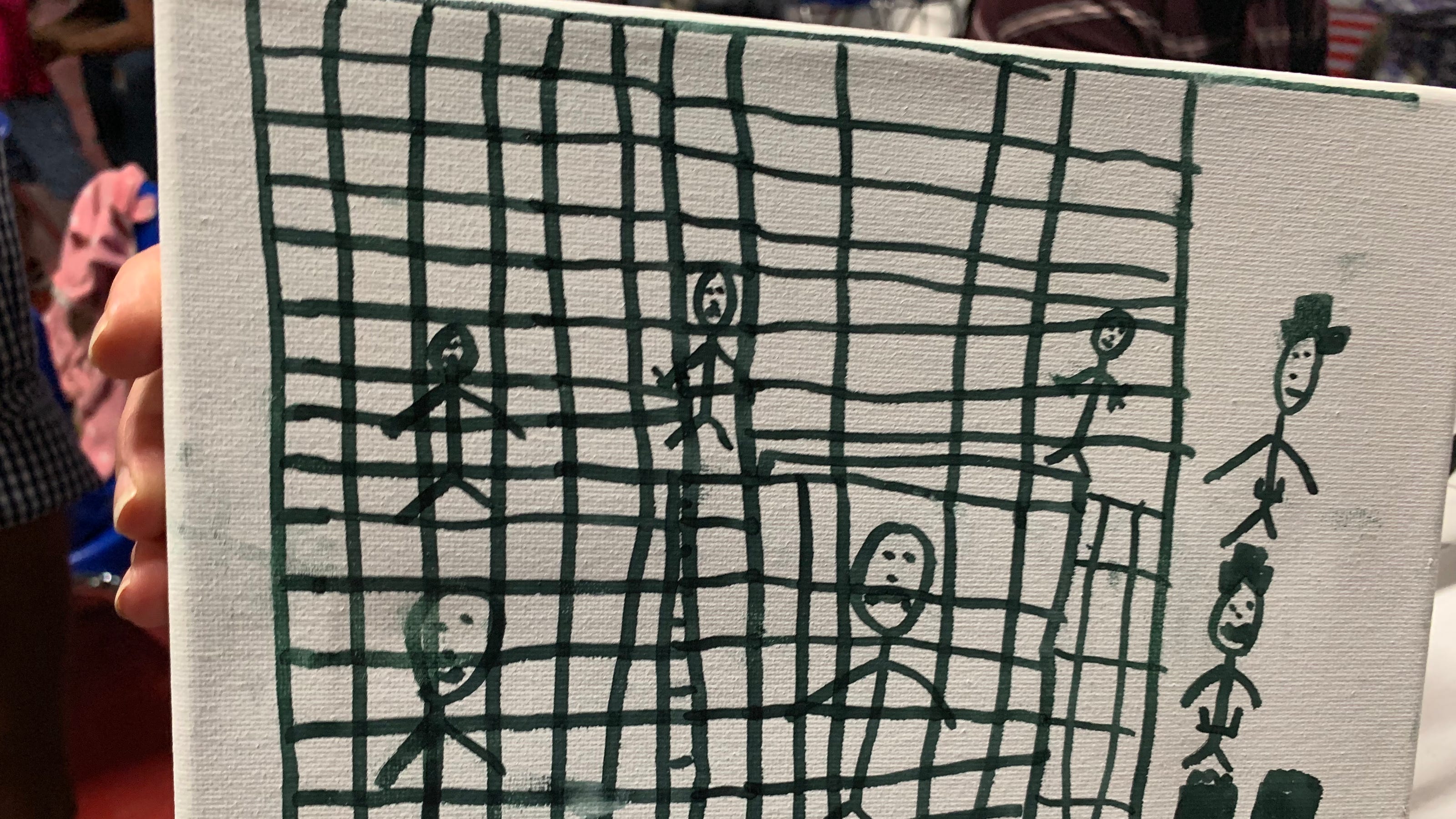 Doctors share migrant children's haunting drawings: 'These children coming into our country need a voice'