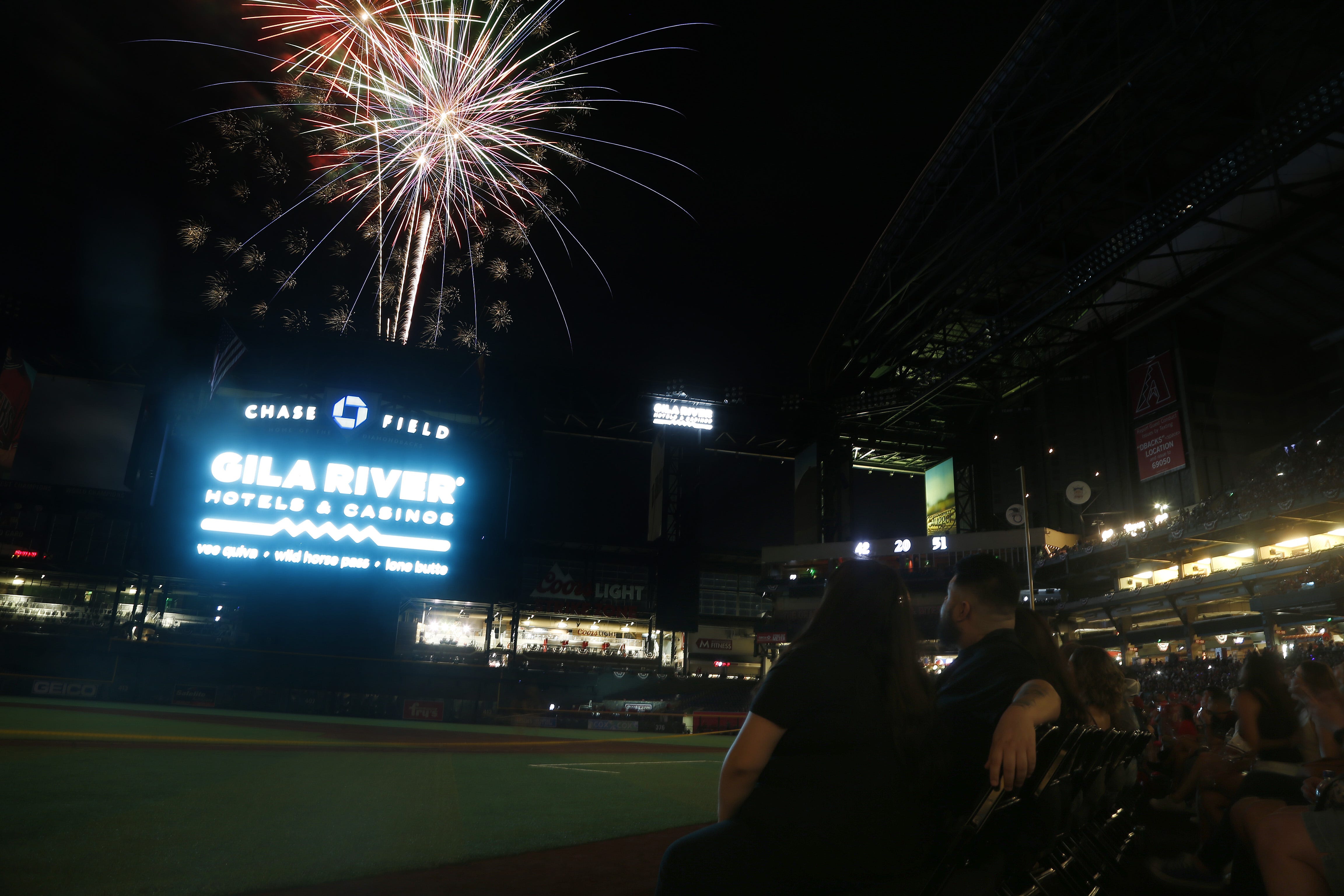 No fireworks at Chase Field on July 4; will they return to DBacks games?