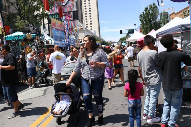 The Biggest Little City Wing Fest in downtown Reno on Saturday, July 6, 2019.