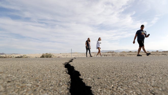 California Fault Capable Of 8 0 Earthquake Shows Movement Study Says