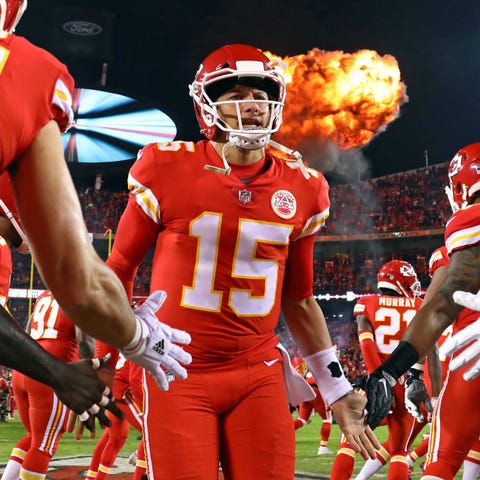 Patrick Mahomes and the Chiefs should have one of...