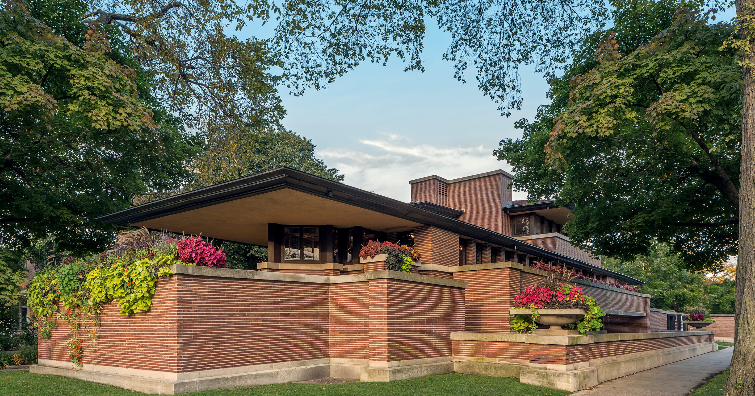 Frank Lloyd Wright-designed Robie House in Chicago’s Hyde Park is now a