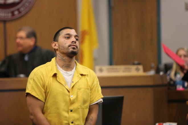 Michael Wood, 25, in court Wednesday July 3, 2019.