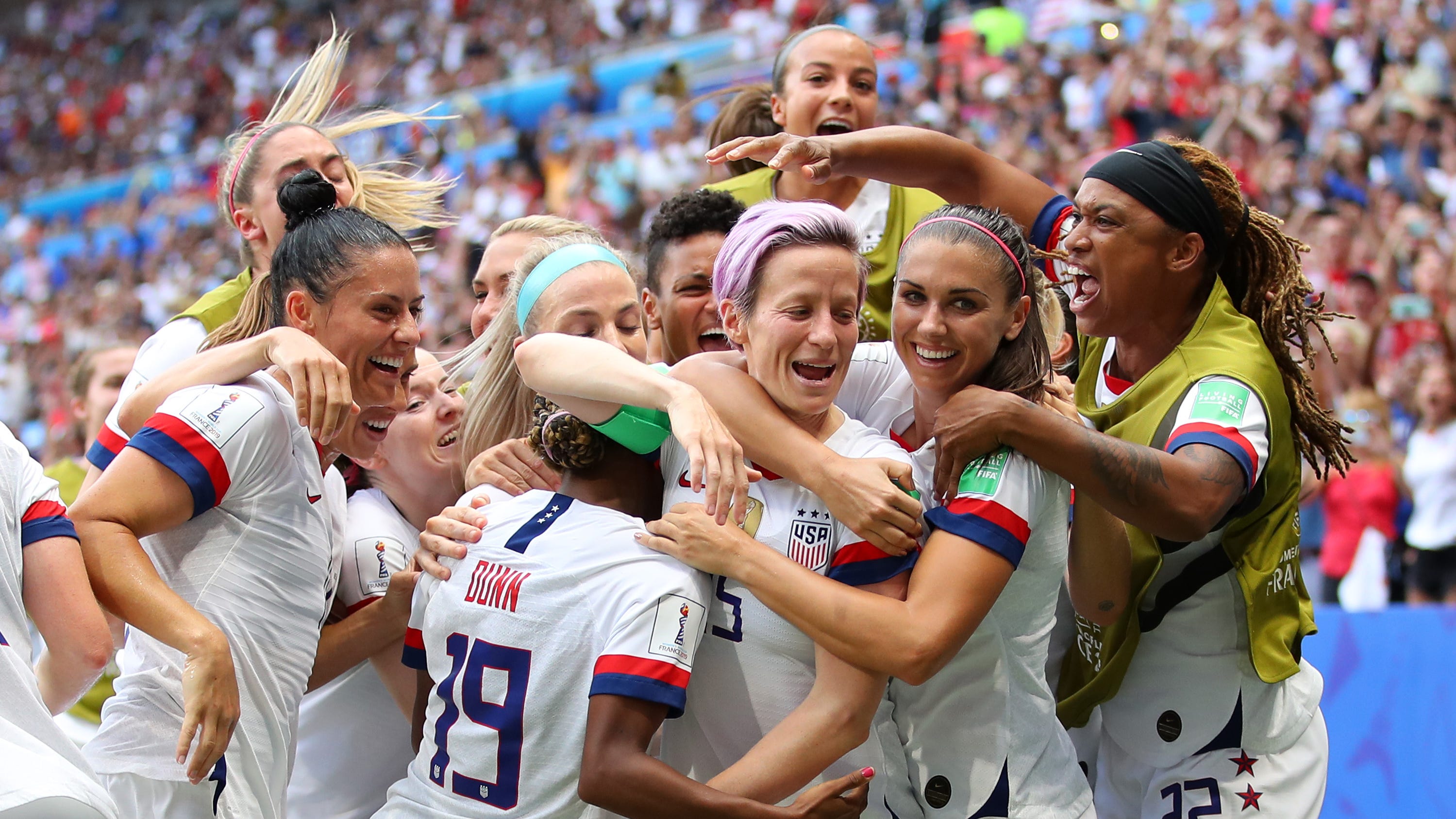 World Cup 2019 USWNT viewership on Fox outdrew 2018 men's final