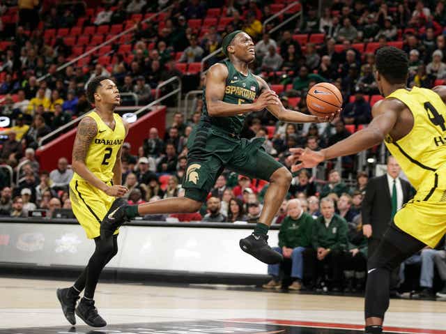 Michigan State Basketball Vs Oakland On Dec 14 In Detroit