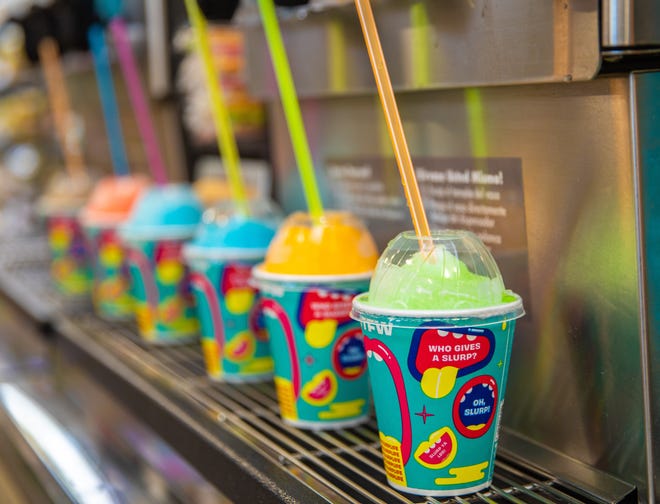 7-Eleven celebrates its birthday July 11 by giving away free Slurpee drinks.