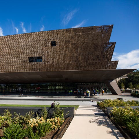 A view of The National Museum of African American 