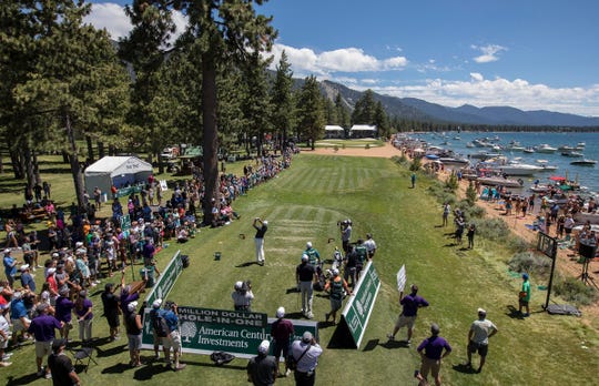 The American Century Championship celebrity golf tournament will be held, but without spectators this summer.