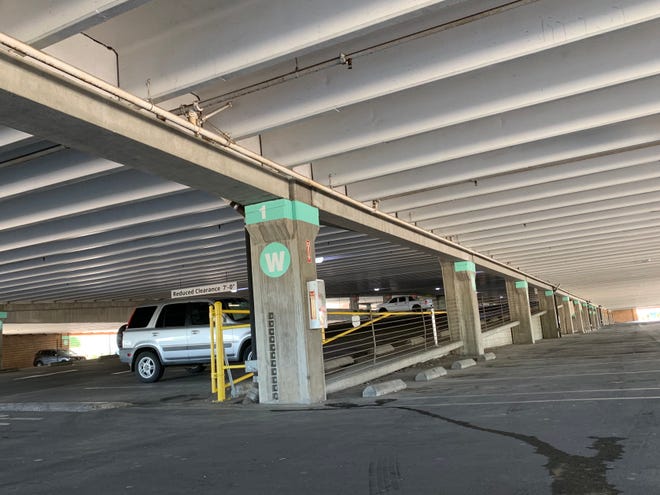 A 58-year-old Tulare man was killed in a single-vehicle crash at the Visalia Mall on Wednesday, July 10, 2019.