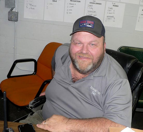.Rob White is in his 22nd year as a fair board member.