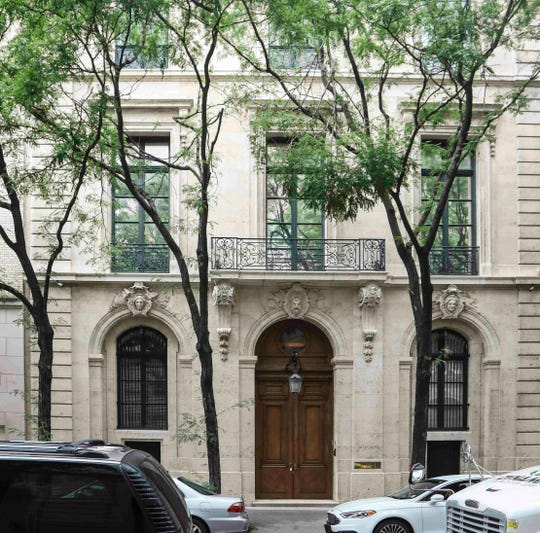 This photo shows the Manhattan residence of Jeffrey Epstein on July 8, 2019.
