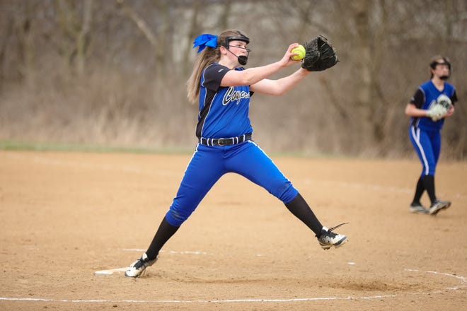 Briahna Bush led the Miami Valley Conference in ERA (1.21) and strikeouts (272). At the plate, she hit .611 with 47 RBI and a league-best 13 homers.