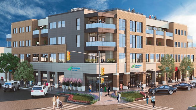 Elevations Credit Union broke ground on its new office and condo project at 221 E. Mountain Ave., across from the Bohemian Foundation and The Elizabeth Hotel.