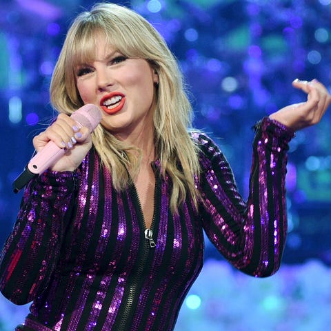Taylor Swift performs at Amazon Music's Prime Day...