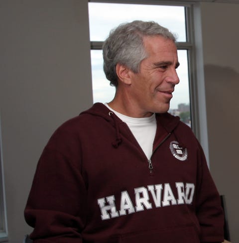 Jeffrey Epstein in Cambridge, Massachusetts on...