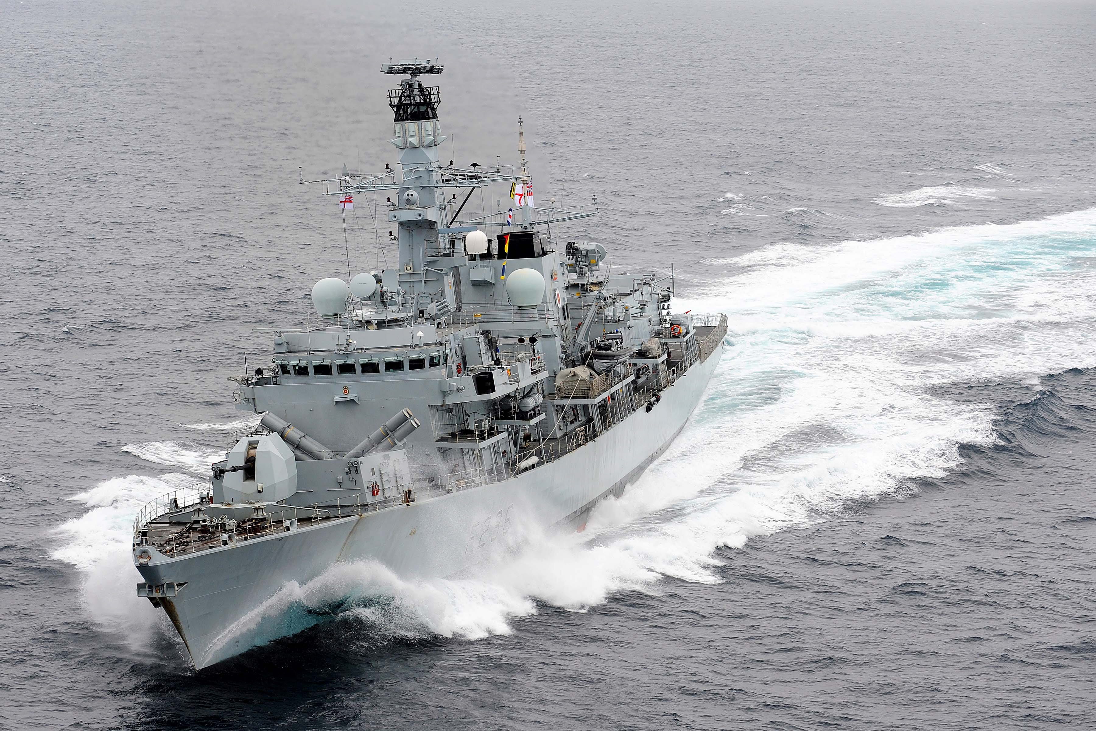 Iranian ships tried to block British oil tanker in Persian Gulf