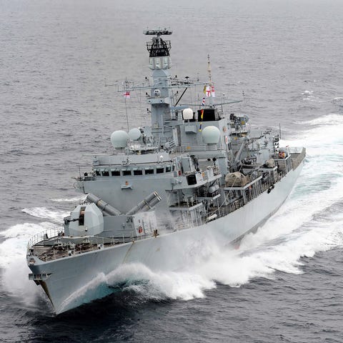 Iranian boats tried to intercept British...