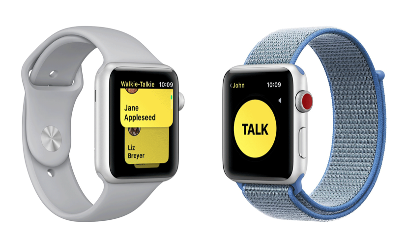 walkie talkie on apple watch 1