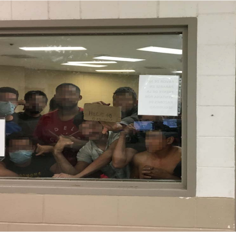 Eighty-eight men crowd into a cell with a maximum...