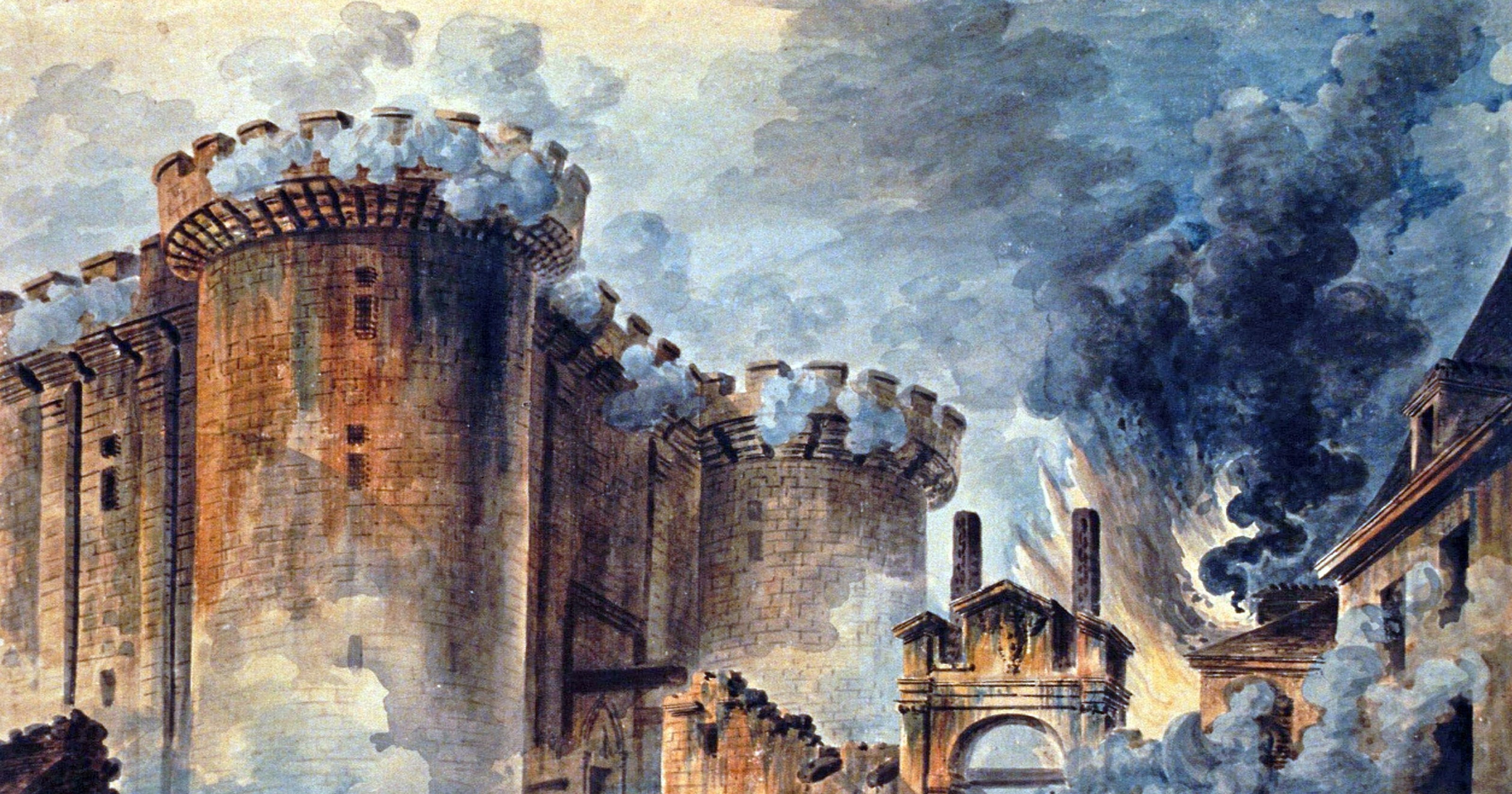Today in History, July 14, 1789 Paris citizens stormed the Bastille
