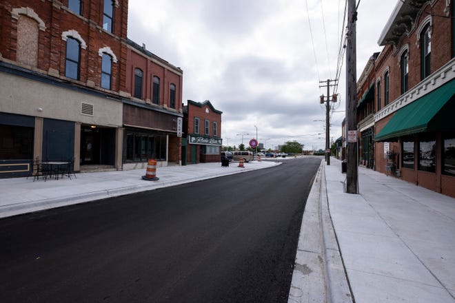 Quay Street from Huron Avenue to Michigan Street has reopened. The project included installing new sidewalks and leveling some areas to be more accessible.