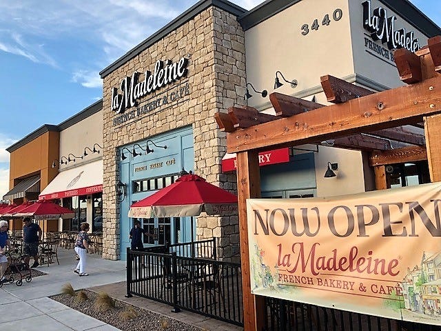 El Paso's third La Madeleine French Bakery & Cafe location opened July 9 at 3440 Joe Battle Blvd.
