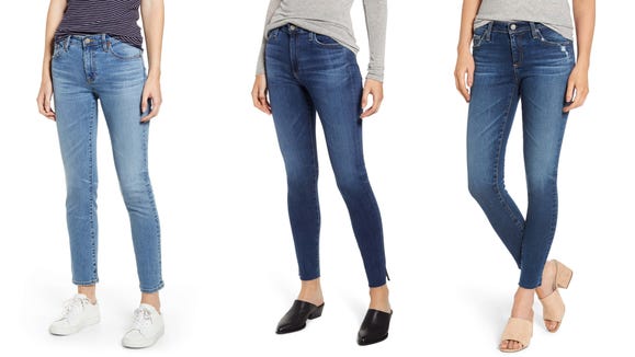 These AG brand jeans have incredible shape retention and can offer a super flattering silhouette.