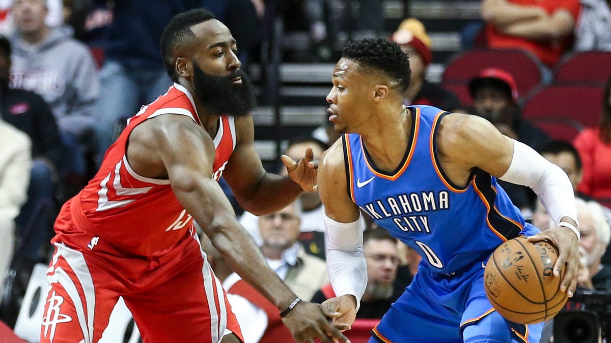 Russell Westbrook and James Harden are reuniting in Houston.