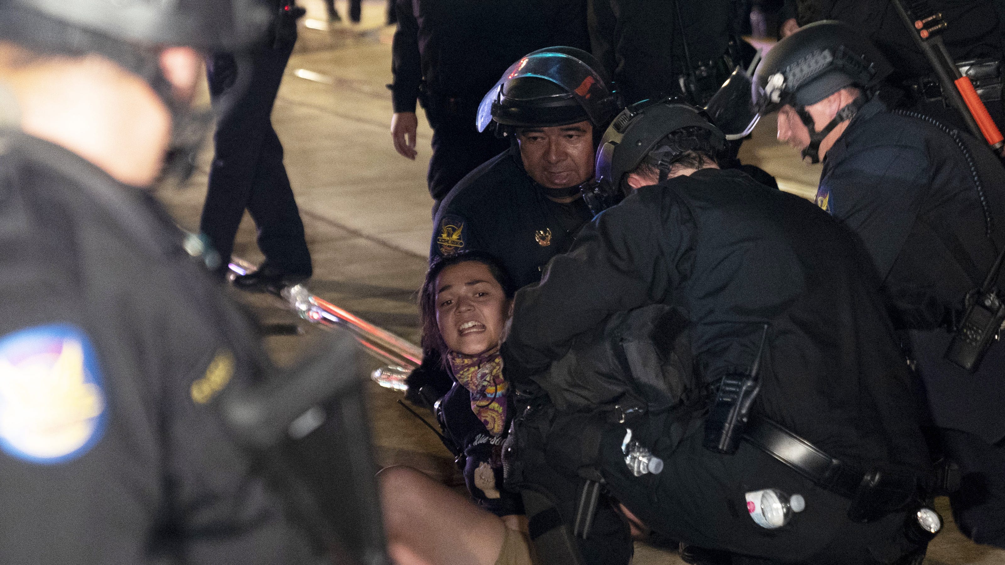 Phoenix police identify 16 people arrested in Friday ICE protest